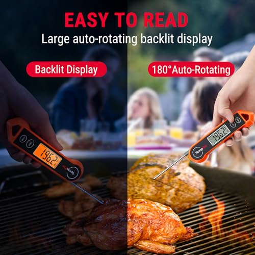 TempPro TempSwift 1 Sec Instant Read Meat Thermometer Digital - Product Imagery