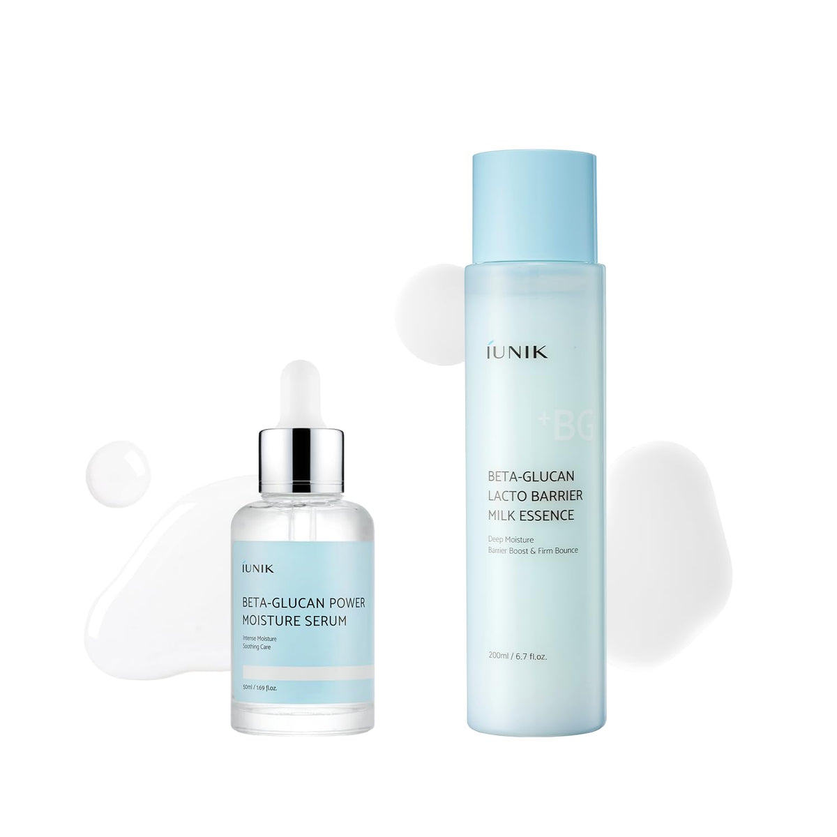 IUNIK Beta Glucan Deep Hydration Barrier Care Duo - IUNIK Official Imagery - 2