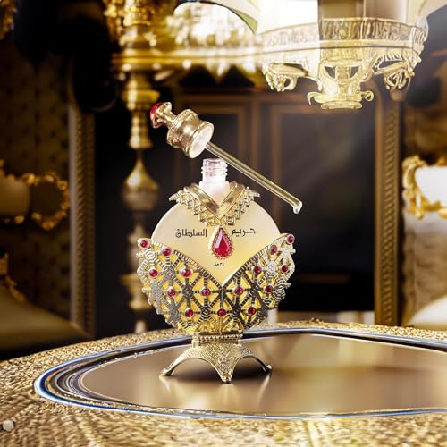 KHADLAJ PERFUMES Hareem Al Sultan Gold Concentrated Perfume Oil - Product Imagery