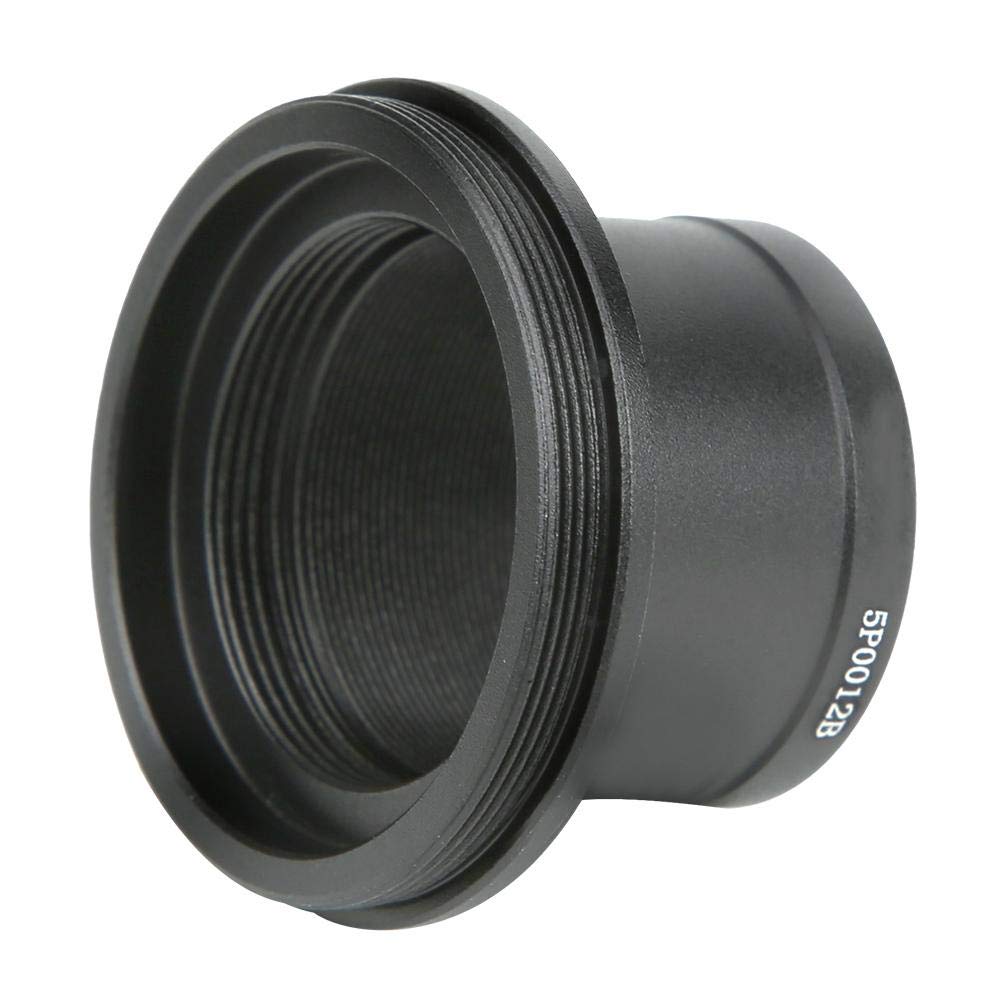 Telescope Camera Adapter, 1.25 Inch T Mount Eyepiece Lens Adapter Ring with M42 x 0.75 Thread for Astronomy Telescope