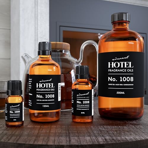 AirScent Hotel Diffuser Oil No. 1008 - White Tea Aloe Sandalwood - Product Imagery