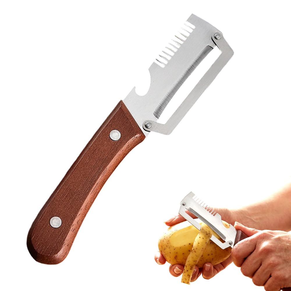 Multi-Functional Vegetable Peeler for Kitchen, 2026 New Stainless Stee - View 10