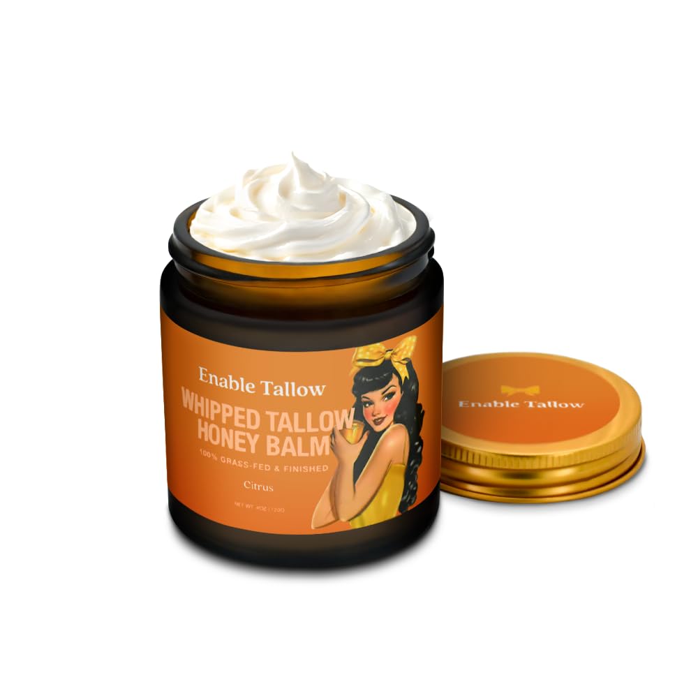 Face Body Cream Whipped Beef Tallow Manuka Honey Balm for - Enable Tallow Official Imagery - 2