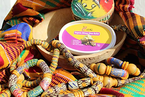 3CAYG 1 lb Unrefined Shea Butter for Hair, Skin, and Nails - Product Imagery
