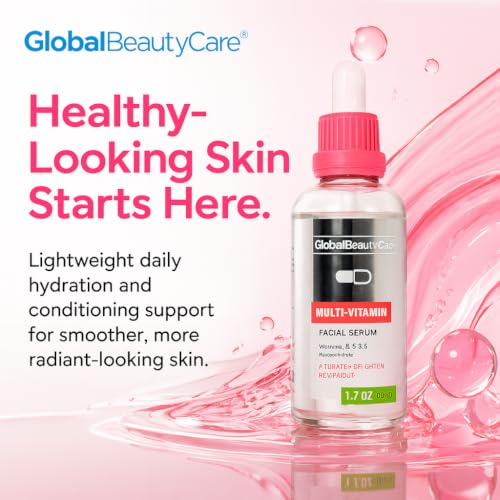 Global Beauty Care Multi-Vitamin Facial Serum, Hydrating Face - Product Imagery