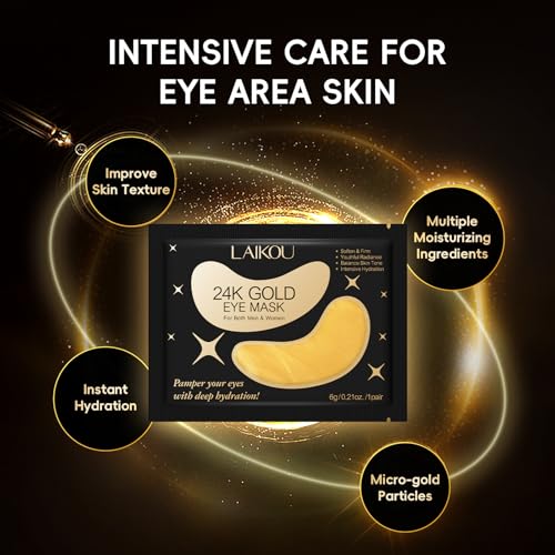 LAIKOU Korean Skin Care, Skin Care Set, Face Mask, Eye Mask, Lip - Product Imagery