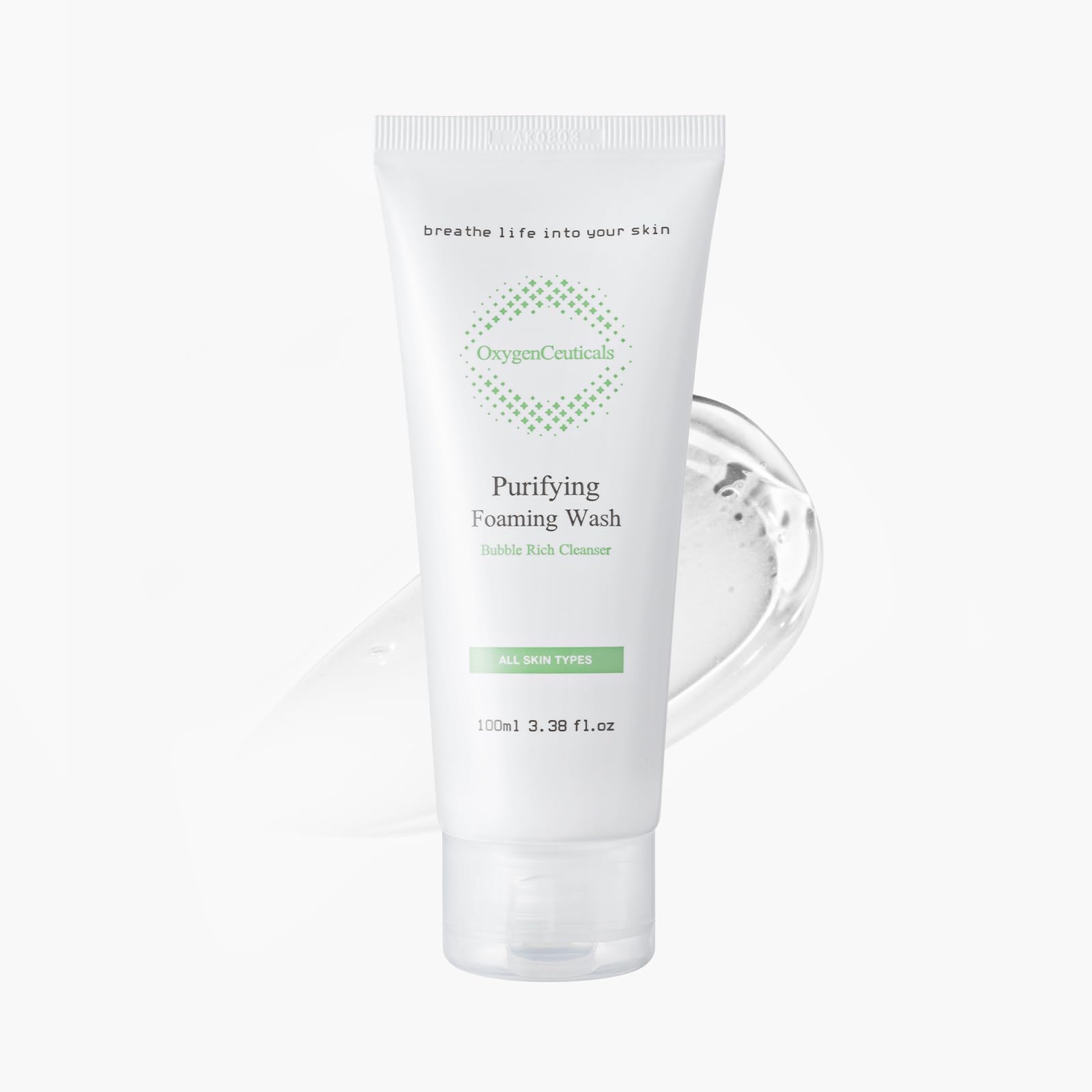 OxygenCeuticals Purifying Foaming Wash – pH 5.0 Low Acidic Gel - OxygenCeuticals