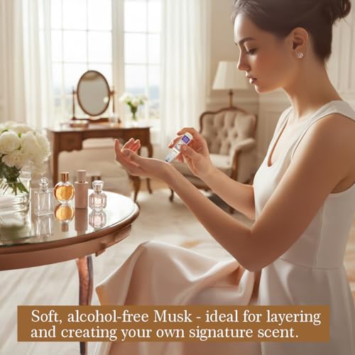 Zoha White Musk | Roll on Perfumes for Women & Men | - Product Imagery