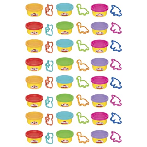 Play-Doh Party Favor Pack, Bulk 24 Pack of Modeling Compound - Product Imagery