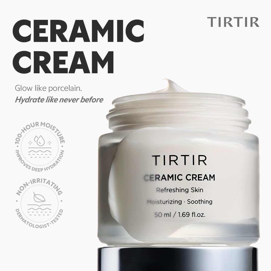 TIRTIR Natural Ceramide Cream - Deep moisturizer for Glass Skin & Poly - TIRTIR Official Product View 4