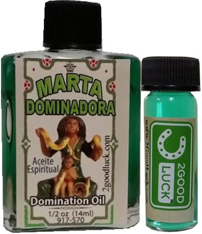 Marta Dominadora, Spiritual Oil with 1 Dram Perfume Set for - Product Imagery