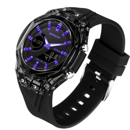 FANMIS Unisex Analog Digital Dual Display Watch Outdoor Sports - Product Imagery
