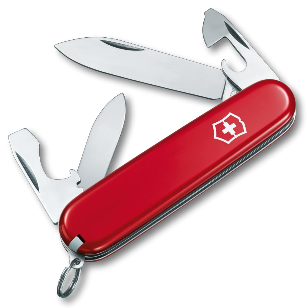 Victorinox Recruit Swiss Army Knife 10 Function Pocket Knife - Premium Selection Official Imagery - 1