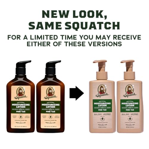 Dr. Squatch Natural Hand and Body Lotion for Men - Made with - Product Imagery