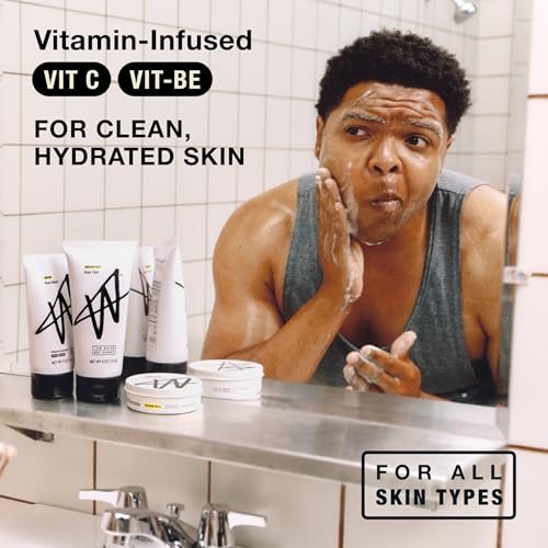 W By Jake Paul Everyday Mens Face Wash, Exfoliating, Face - Product Imagery