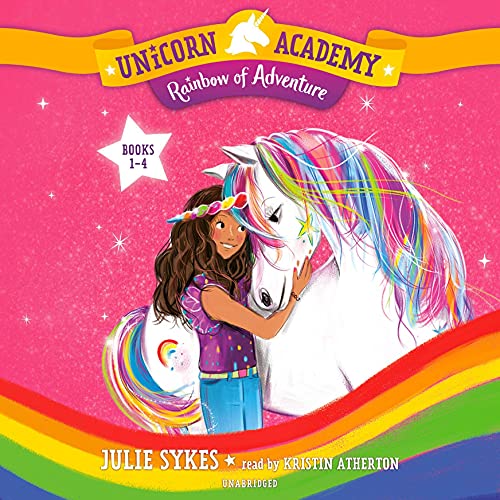 Unicorn Academy: Rainbow of Adventure Audio Set (Books 1-4) - Product Imagery