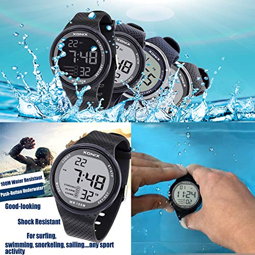 TOMORO Vogue Men's Unisex 100M Waterproof Ultra-Thin Minimalist - Product Imagery