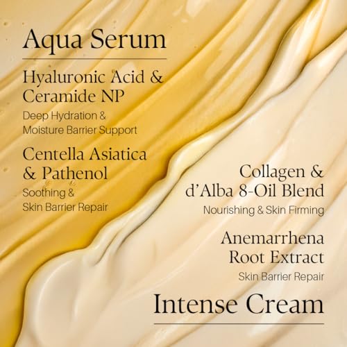 d'alba Piedmont White Truffle Double Serum & Cream (2.46 oz) - Product Imagery