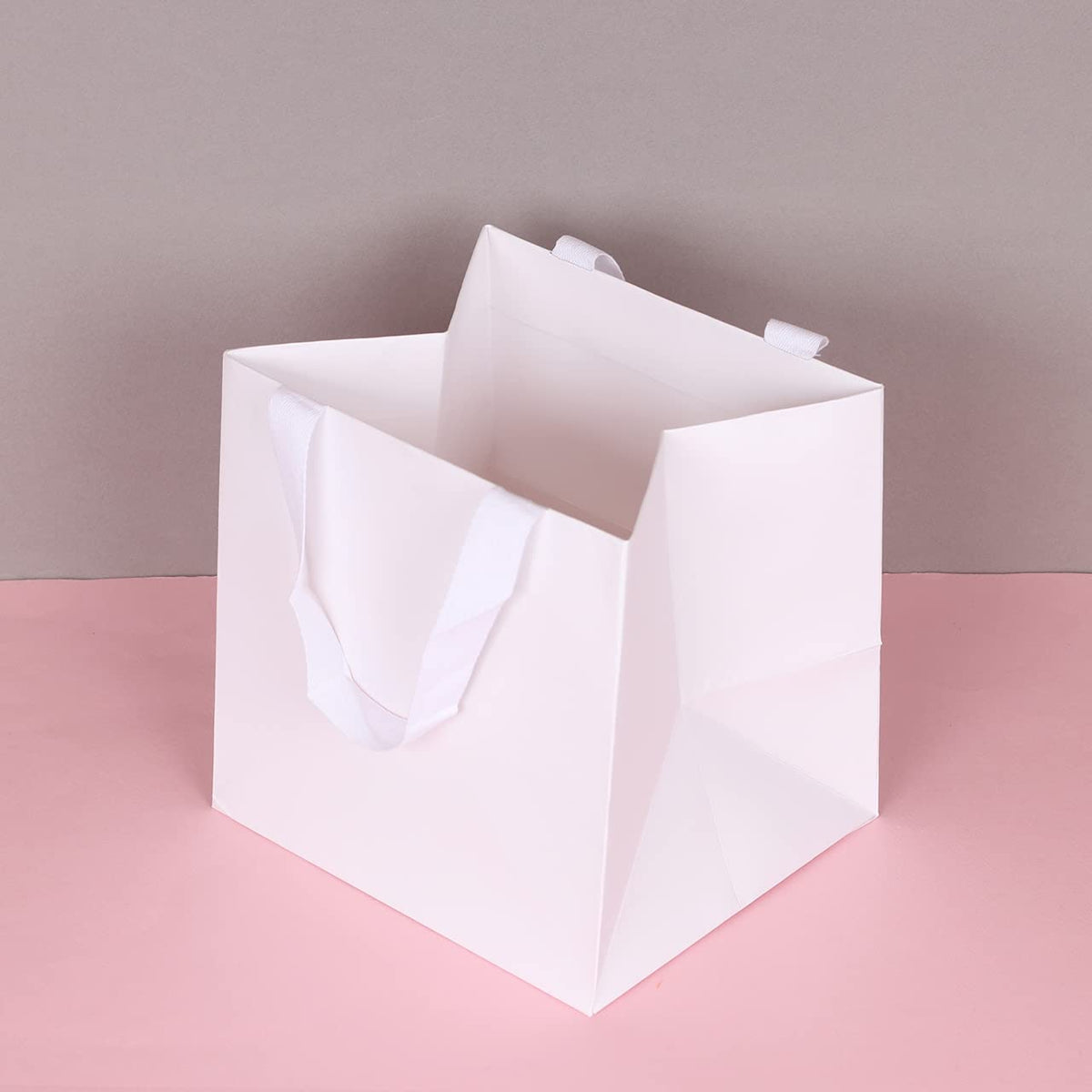 10pcs 11 8x9x11 8 Square Large Size White Wide bottom Gift - PAPERIST Official Imagery - 8