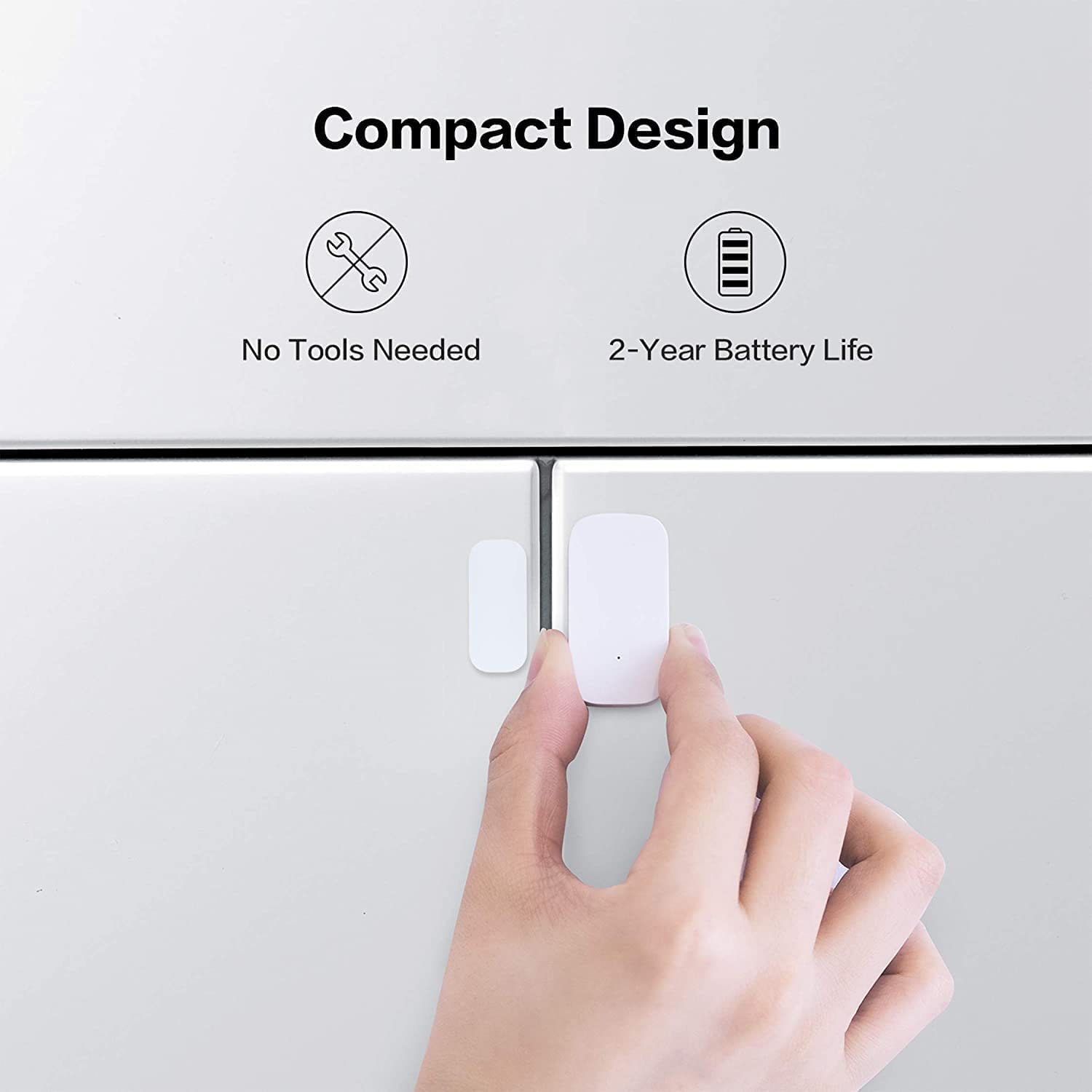 Aqara Zigbee Door and Window Sensor 3 Pack, Wireless Mini Contact - Aqara Official Product View 3
