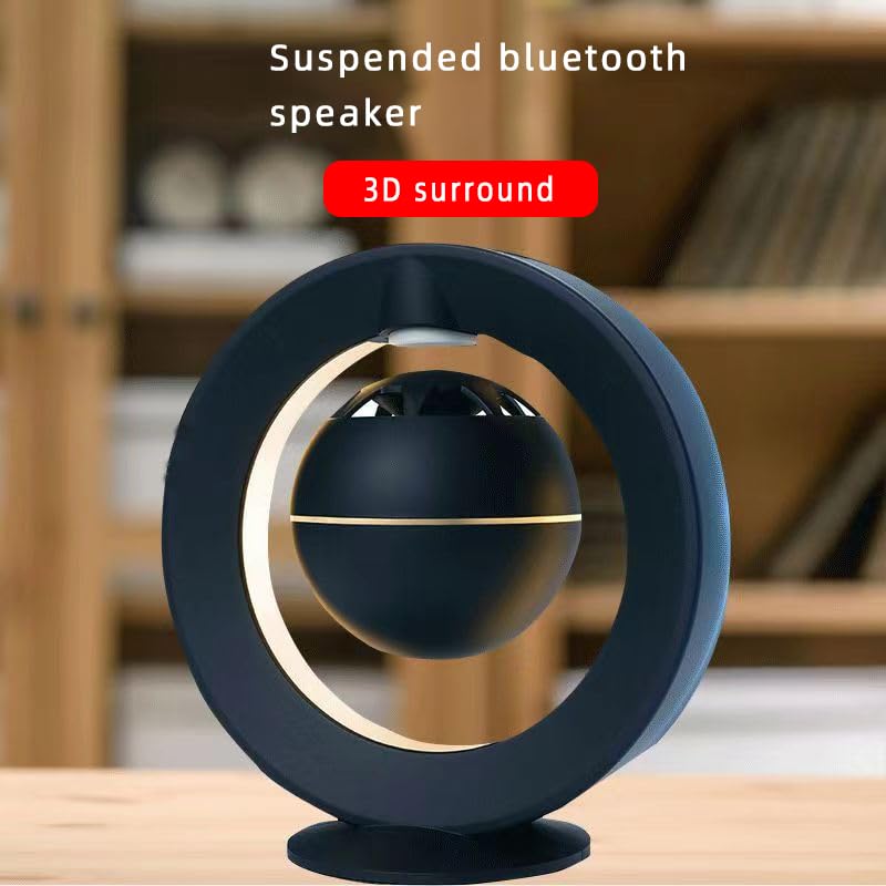 Magnetic Levitation Wireless Speaker, Suspended Floating - Product Imagery