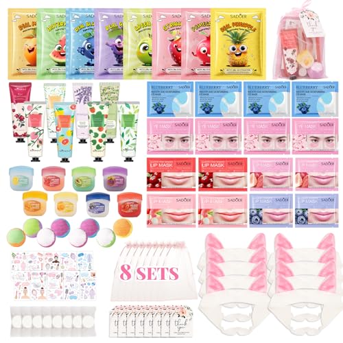 90PCS Spa Party Supplies for Girls Sleepover Party Supplies - MUREND Official Imagery - 1
