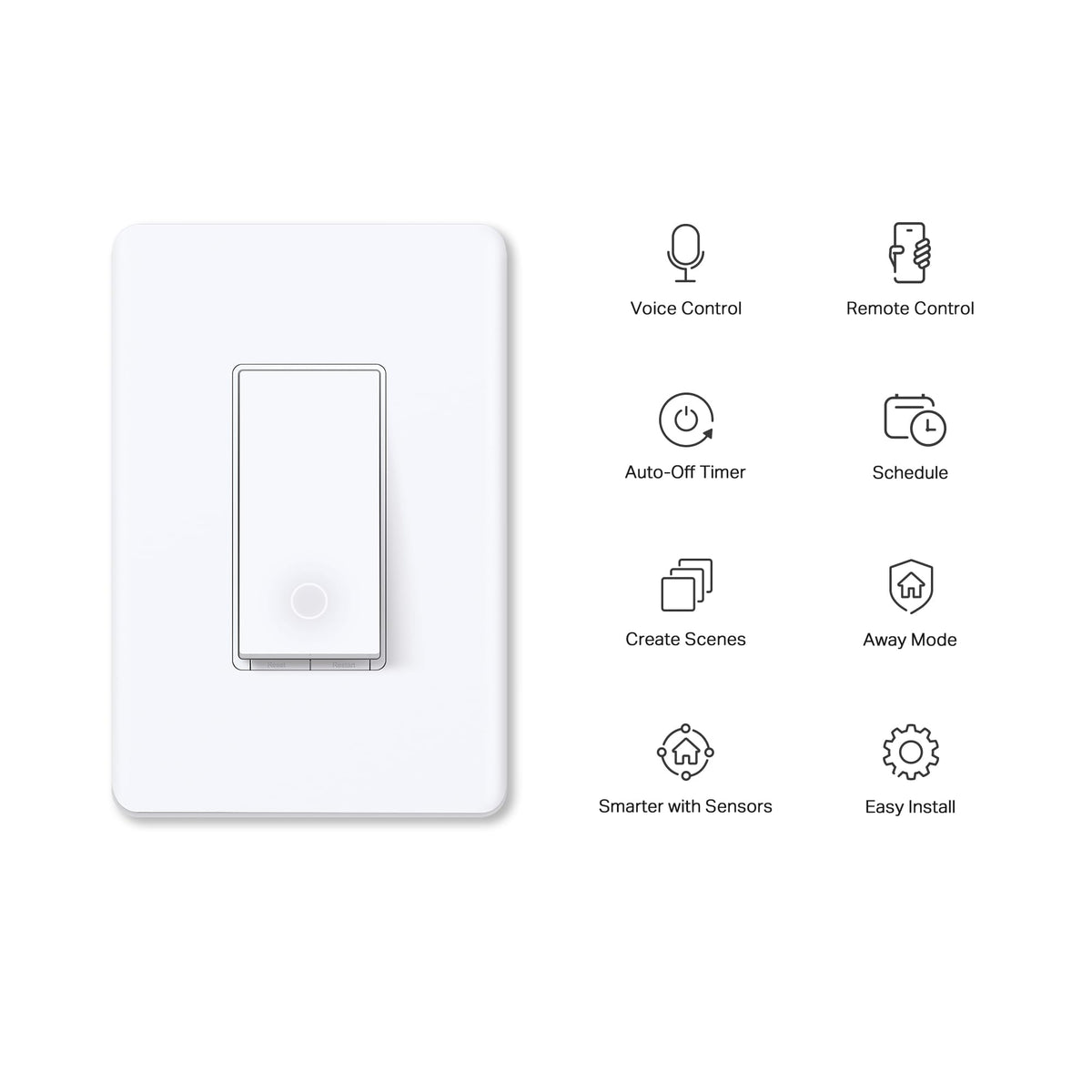 Tapo Smart Light Switch Single Pole Need Neutral Wire S500 - Tapo Official Imagery - 3