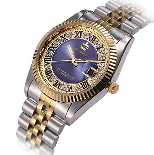 Small Gold Plated Fashion Stainless Steel Waterproof Watch - Product Imagery