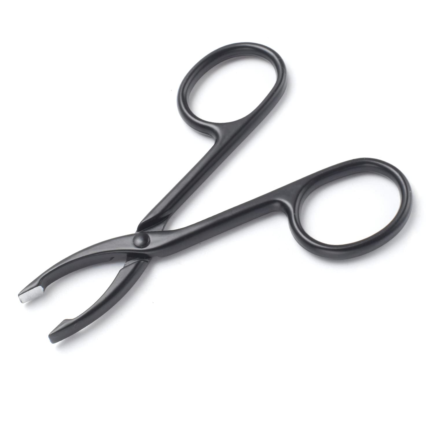 2 Pieces Tweezers Scissor Handle Straight Tip Scissor - Motanar Official Product Imagery - 4