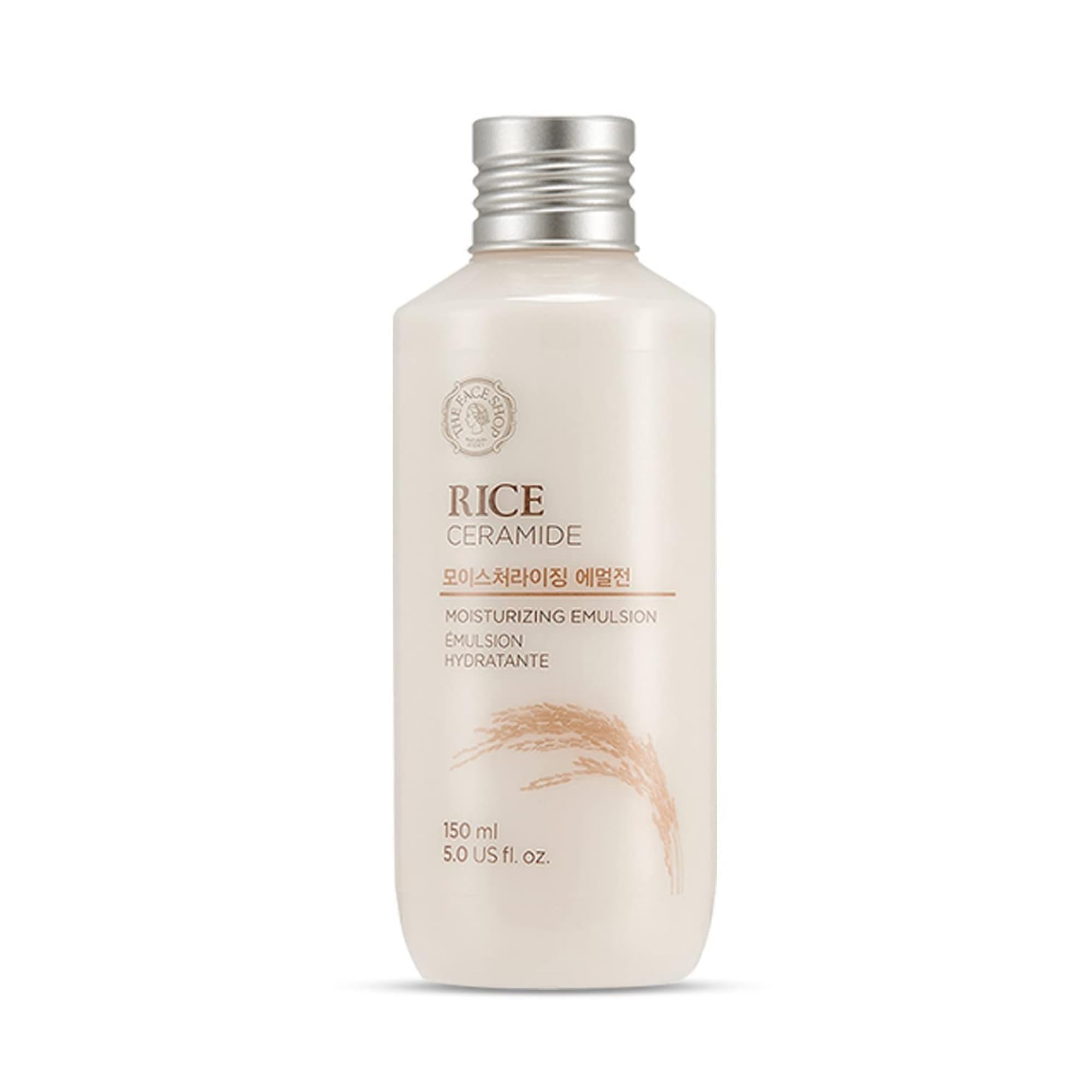 THE FACE SHOP Rice Ceramide Moisturizing Emulsion, Hydrating with Rice Water, - The Face Shop Official Product View 2