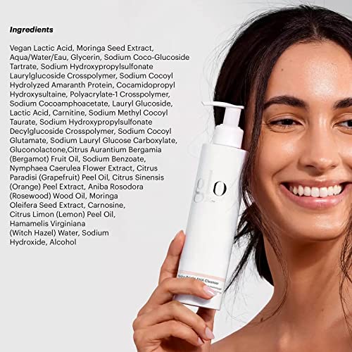 Glo Skin Beauty Hydra-Bright AHA Lactic Acid Exfoliating Face - Product Imagery