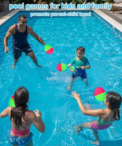 Toss and Catch Ball Game, Outdoor Toys for Beach Pool Yard - Product Imagery