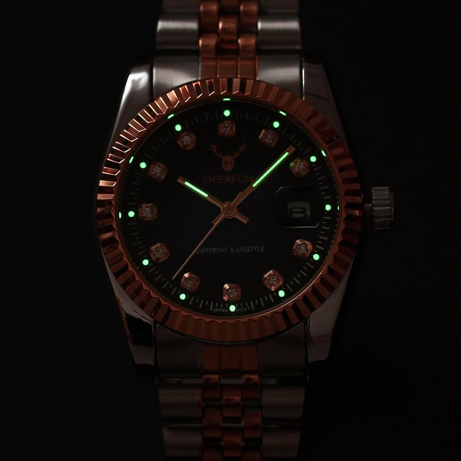 MASTOP Men's Classic Design Analog Quartz Watches Fashion - Product Imagery