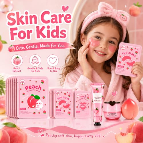 18 PACK Skin Care Gifts Set for Kids & Girls, Gifts for Teen - Product Imagery