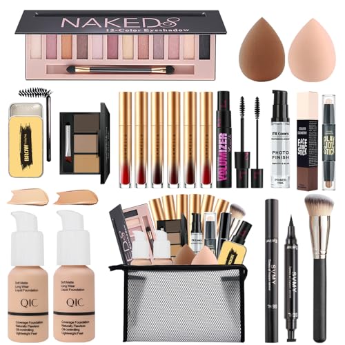 All in One Makeup Kit for Women Full Kit Travel Make Up Gift - NUIBO Official Imagery - 1