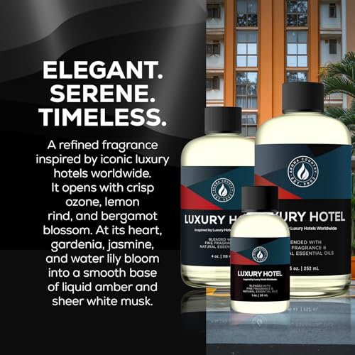 Aroma Country Ritzy Hotel Luxury Diffuser Oil Refill (8.5 Fl Oz) - Product Imagery