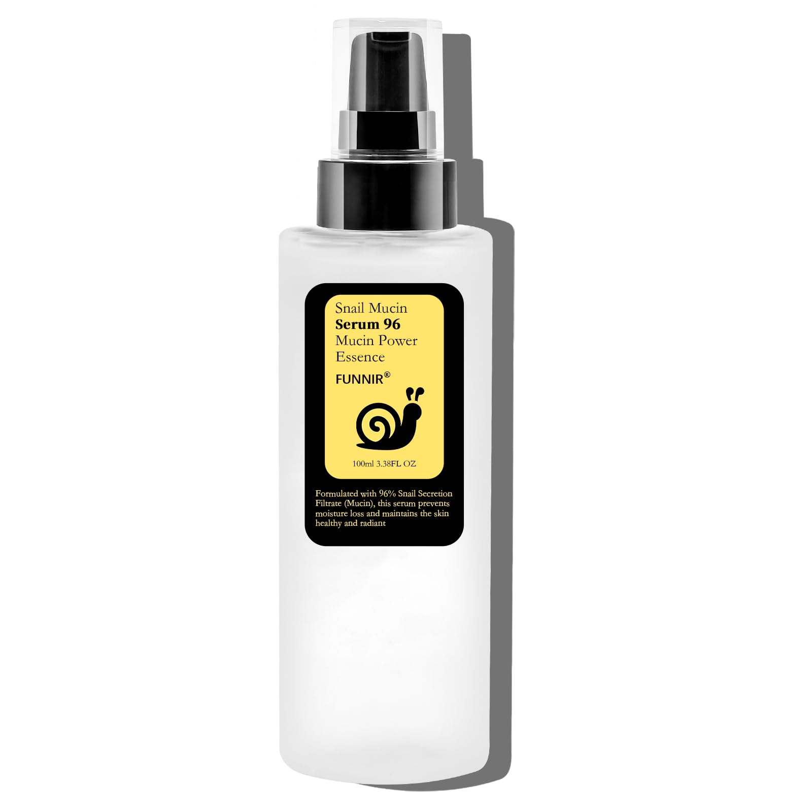 BabyFaceDiary FUNNIR Snail Mucin 96% Essence , Hydrating Serum for Face with - BabyFaceDiary Official Product View 2