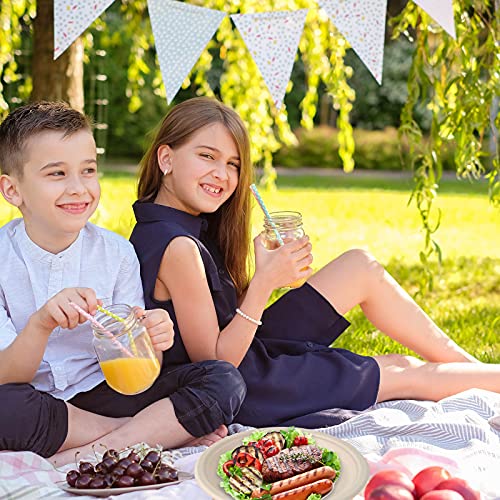 Vplus 150 Pack Compostable Disposable Paper Plates 10 inch Super - Product Imagery