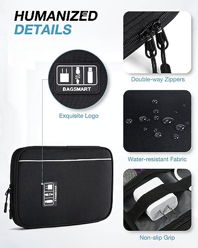 BAGSMART Large Electronic Organizer Travel Case for Tech - Product Imagery