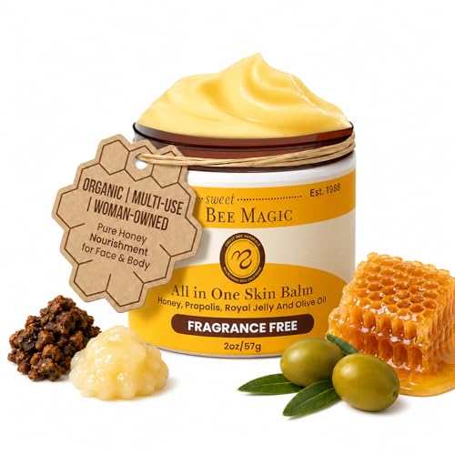 Sweet Bee Naturals Organic Honey Bee Balm for Face Body - Sweet Bee Naturals Official Imagery - 1