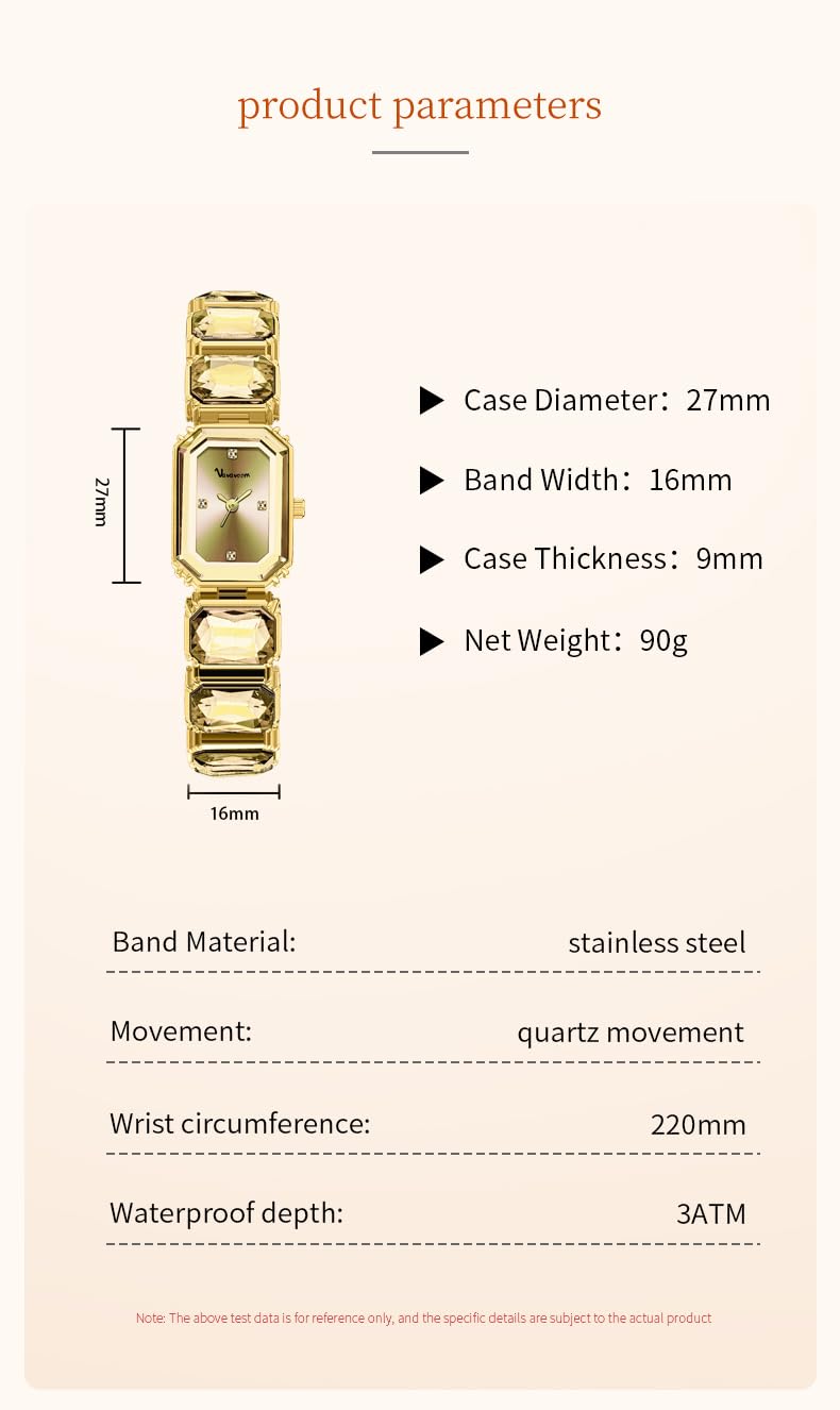 Gosasa Luxury Women s Crystal Bracelet Watch Elegant - Gosasa Official Imagery - 6
