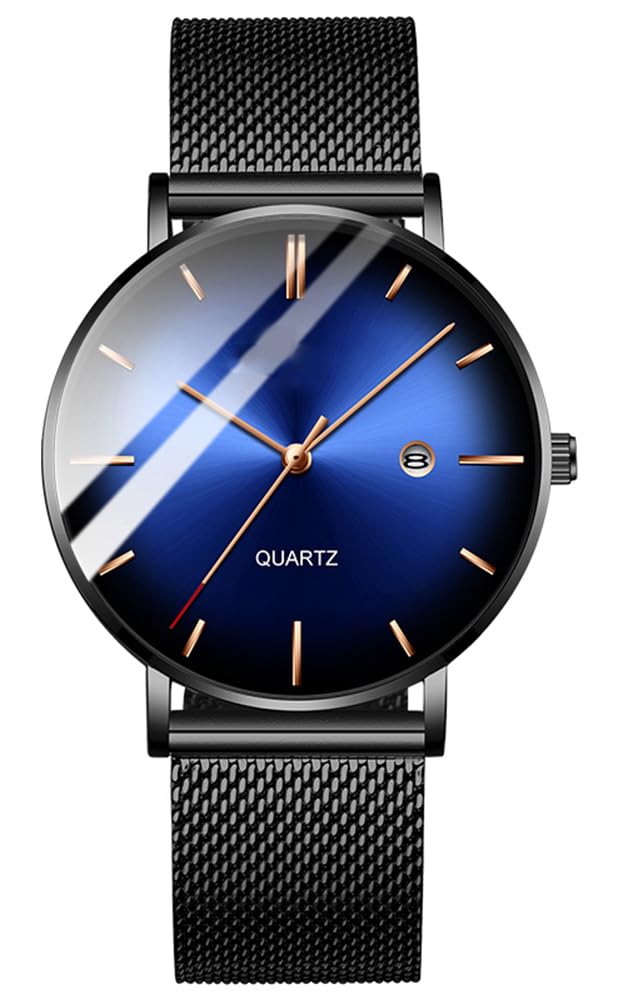 BESTKANG Men's Fashion Minimalist Wrist Watch Waterproof Simple - Product Imagery