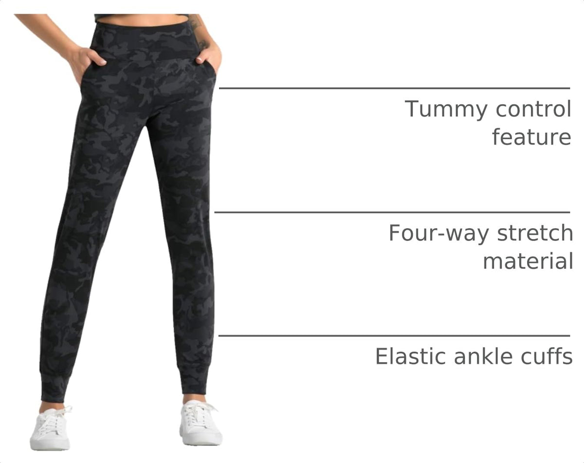 Dragon Fit Joggers for Women with Pocket High Waist Yoga - Dragon Fit Official Imagery - 5