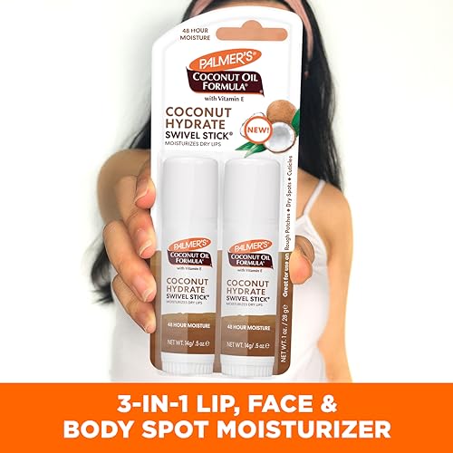 Palmer's Coconut Oil Swivel Stick Moisturizing Body & Lip Balm - Product Imagery