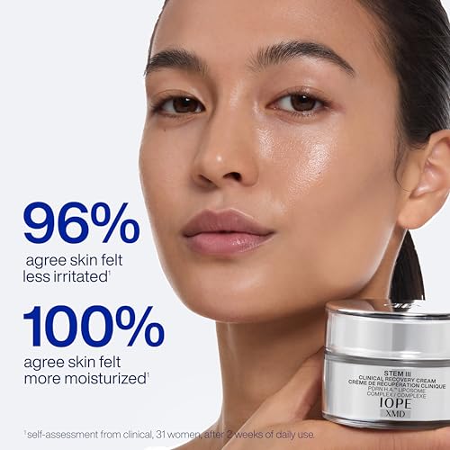 IOPE XMD Stem III Clinical Recovery Cream - Facial Moisturizer - Product Imagery