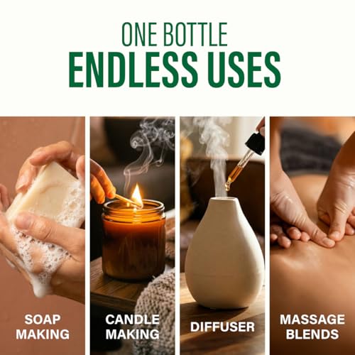 Kukka 100% Pure Vanilla Essential Oil for Skin, Diffuser, 4 Fl Oz - Product Imagery