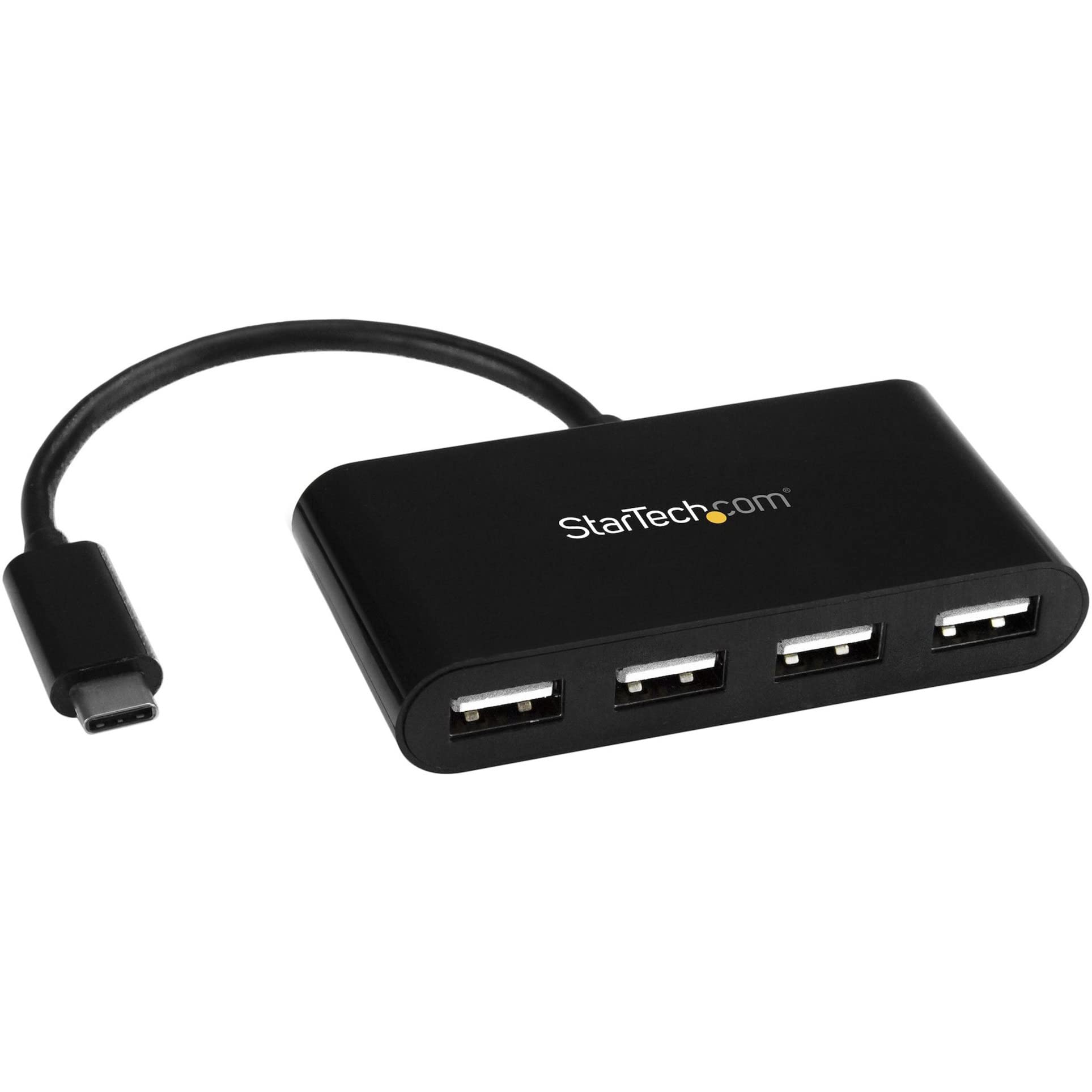 StarTech 4-Port USB-C Hub with 4x USB-A, USB 2.0 USB Powered (ST4200MINIC)