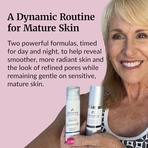 Vibriance Dynamic Duo Skincare Bundle - Super C Serum, Retinol - Product Imagery