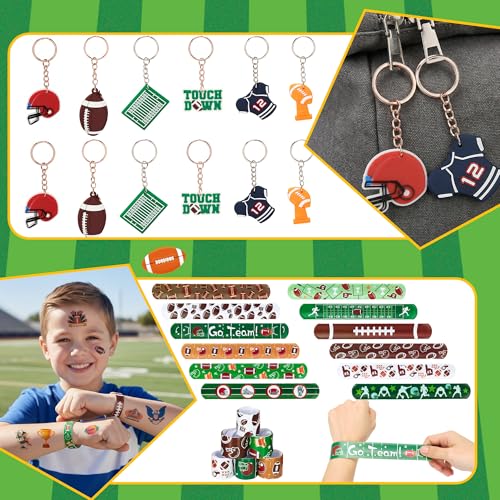 184 Pcs Football Party Favor, Football Goodie Bag Stuffers for - Product Imagery