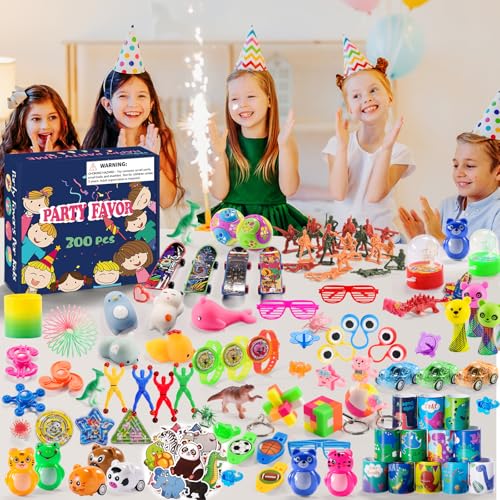 300 PCS Party Favor for Kids Goodie Bags Stuffers, Treasure Box - Product Imagery